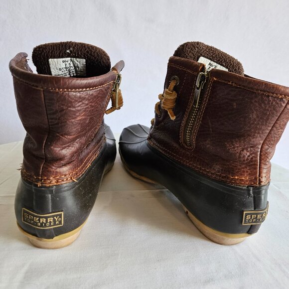 Sperry Top Sider Women's Size 7.5M Waterproof Duck Boots - Picture 4 of 6